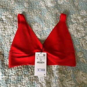 Bralette from Zara brand New size Large